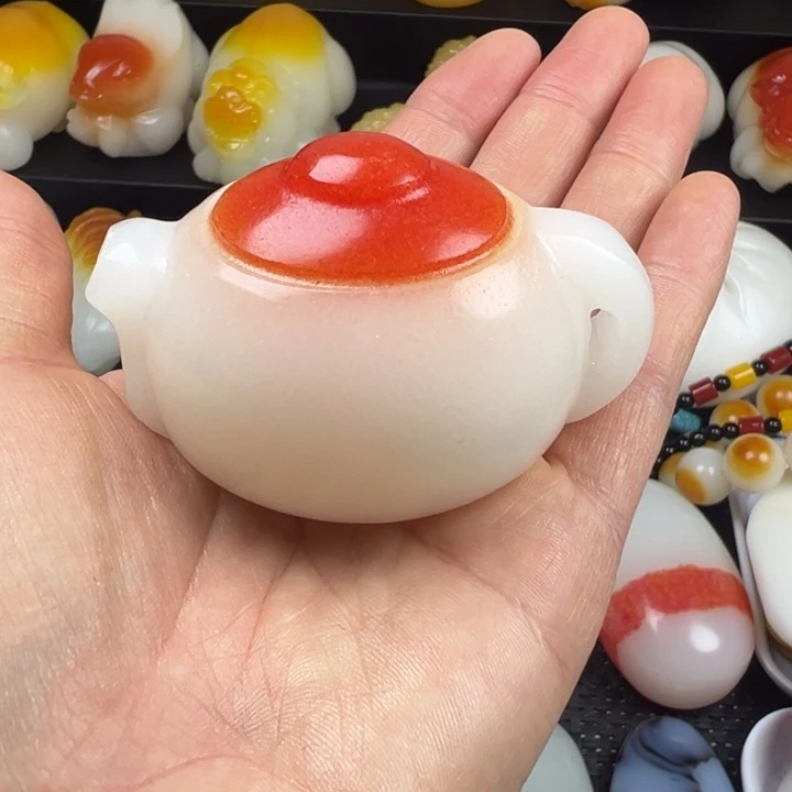 新疆戈壁五彩石金丝