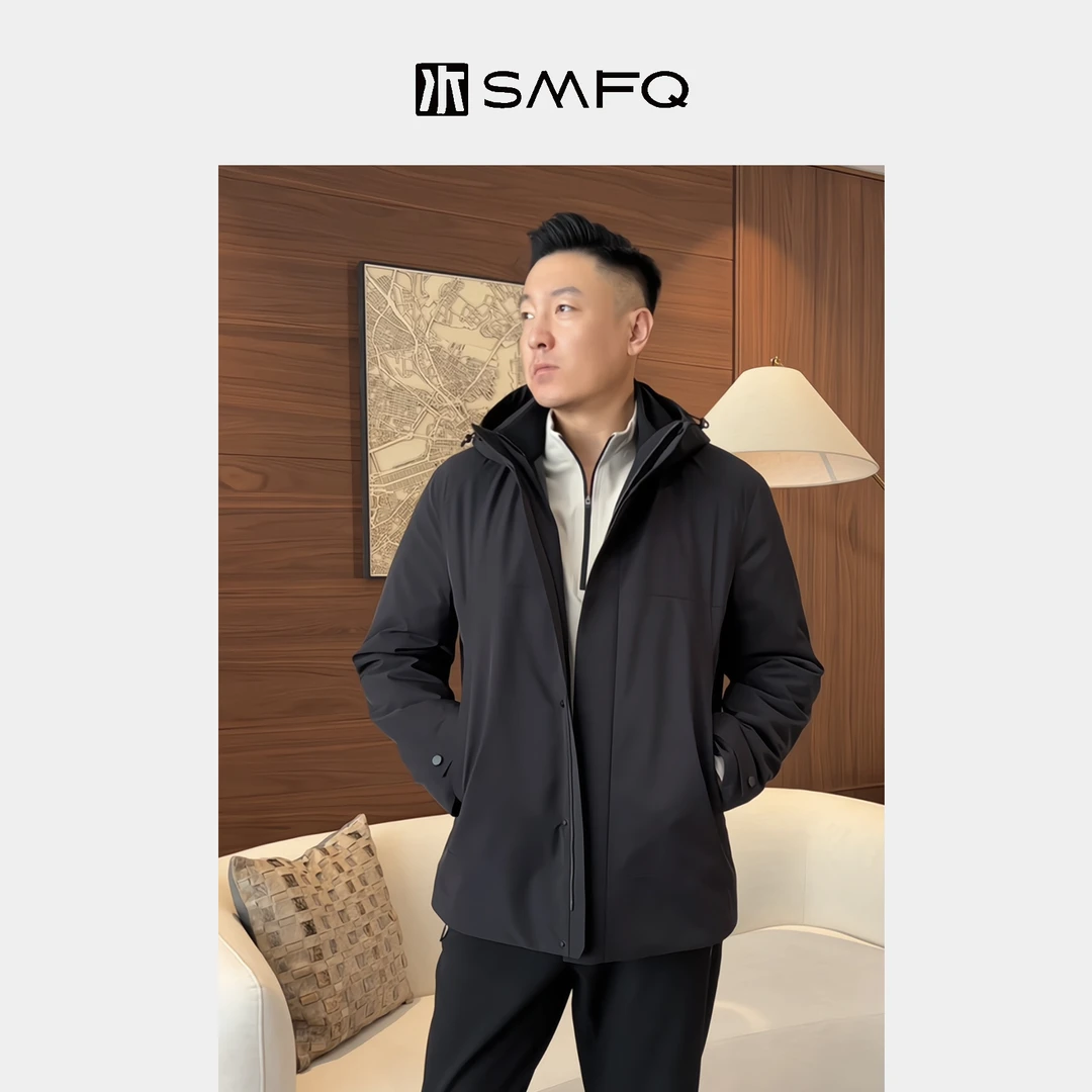 水木夫妻【男款】“无惧寒冬”户外三防 真两件可拆保暖夹克鹅绒服!