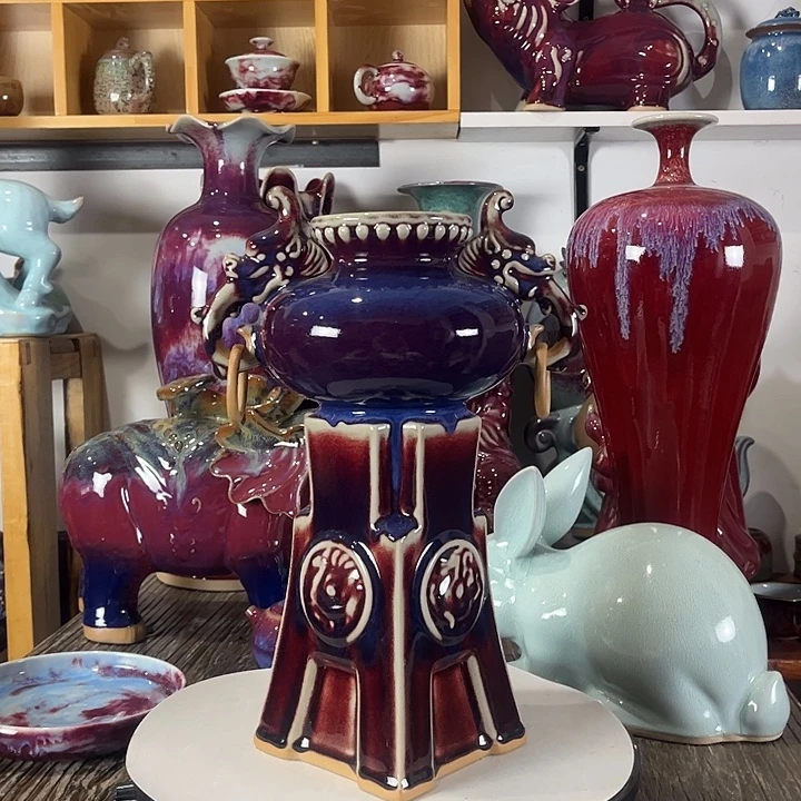 瓷片神垕镇钧瓷艺术