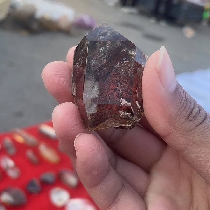 大型摆件（非配饰）未镶嵌水晶四季幽灵景石晶体透