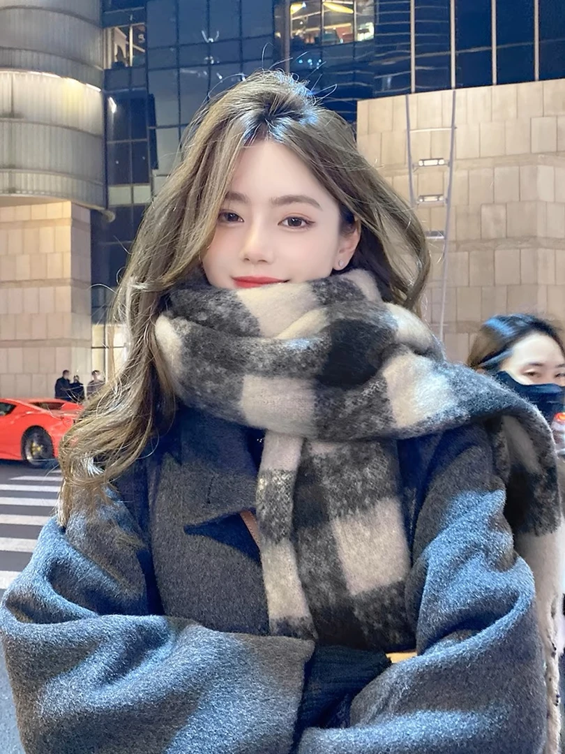 2号 其他新款高端围巾 披肩 格子