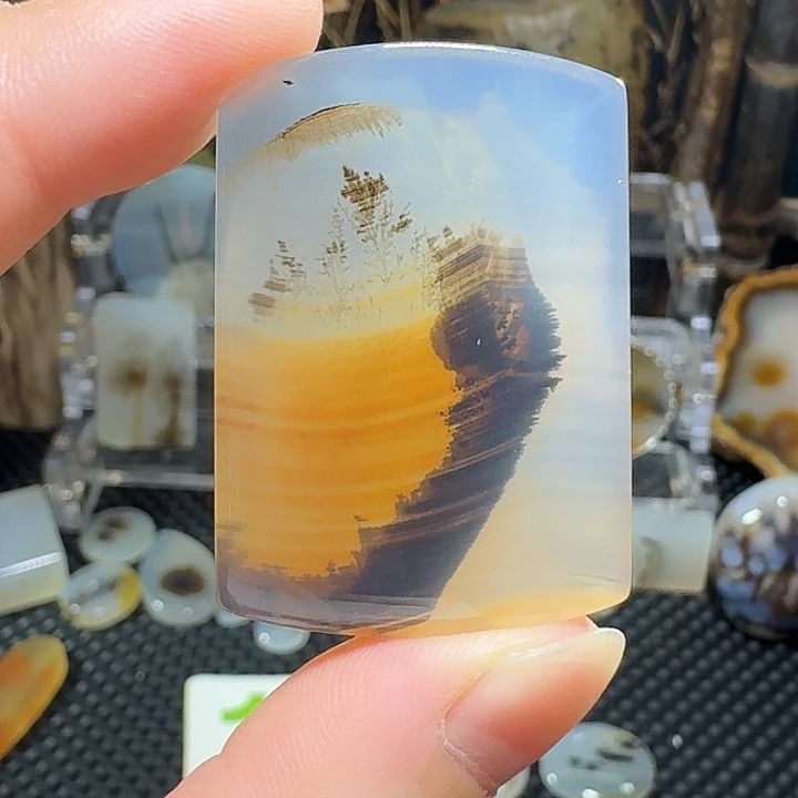 玛瑙/玉髓未镶嵌珠宝半成品