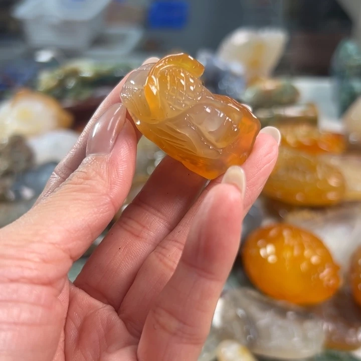 玛瑙/玉髓吊坠(不含链)未镶嵌