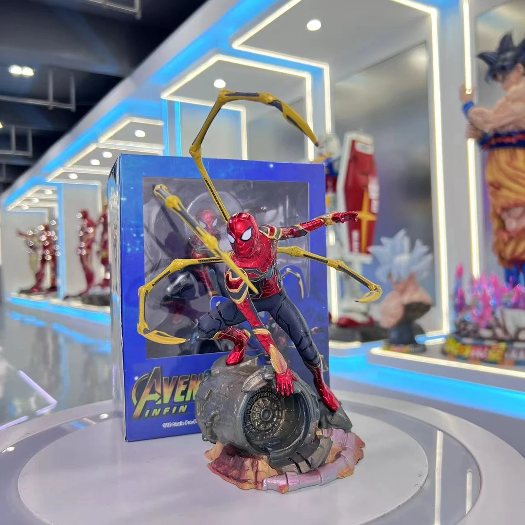 【优质版】钢铁蜘蛛侠英雄远征家居潮流摆件