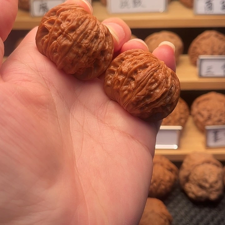 文玩核桃把件38正磨