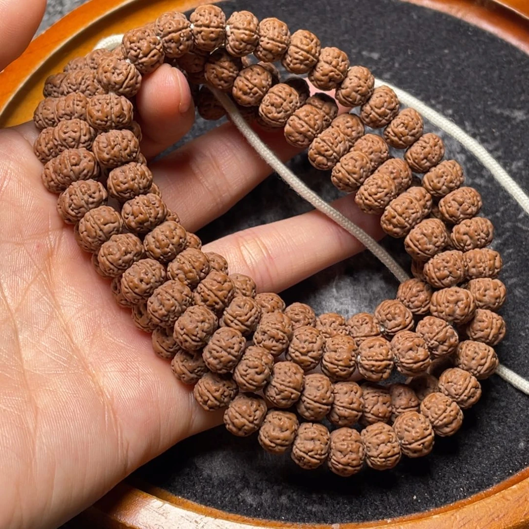 金刚菩提手串陈*任纯血老树王108尺寸9