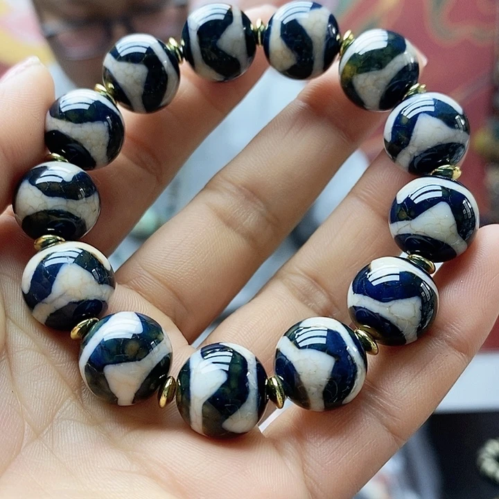 玛瑙/玉髓合金手链