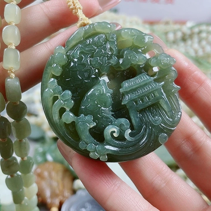 未镶嵌和田玉挂件