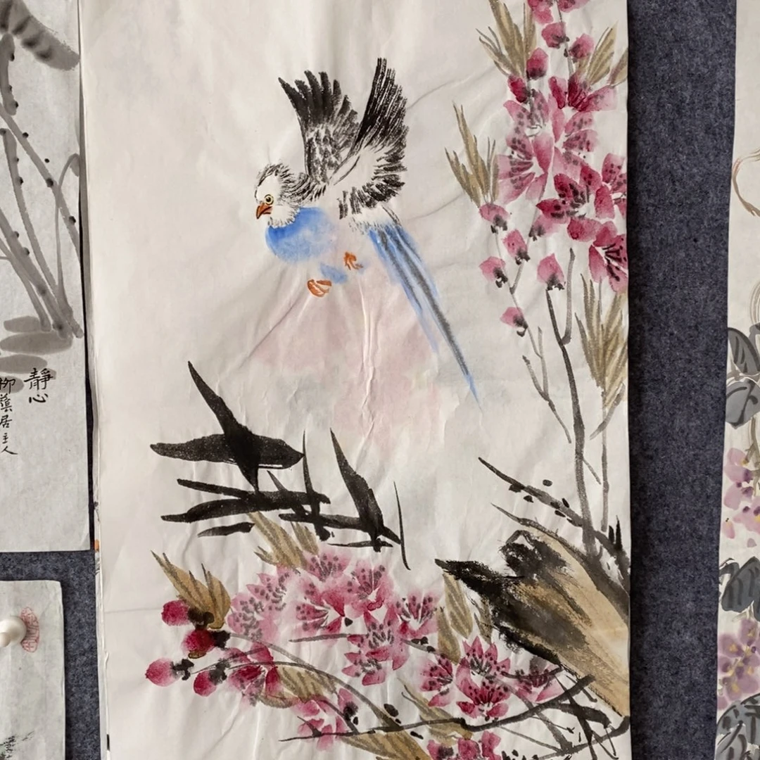 国画纯手写手绘国画作品7