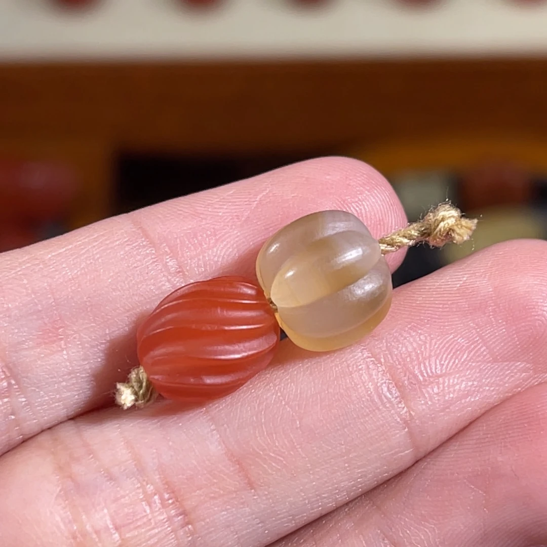 南红玛瑙未镶嵌配饰套装不退换