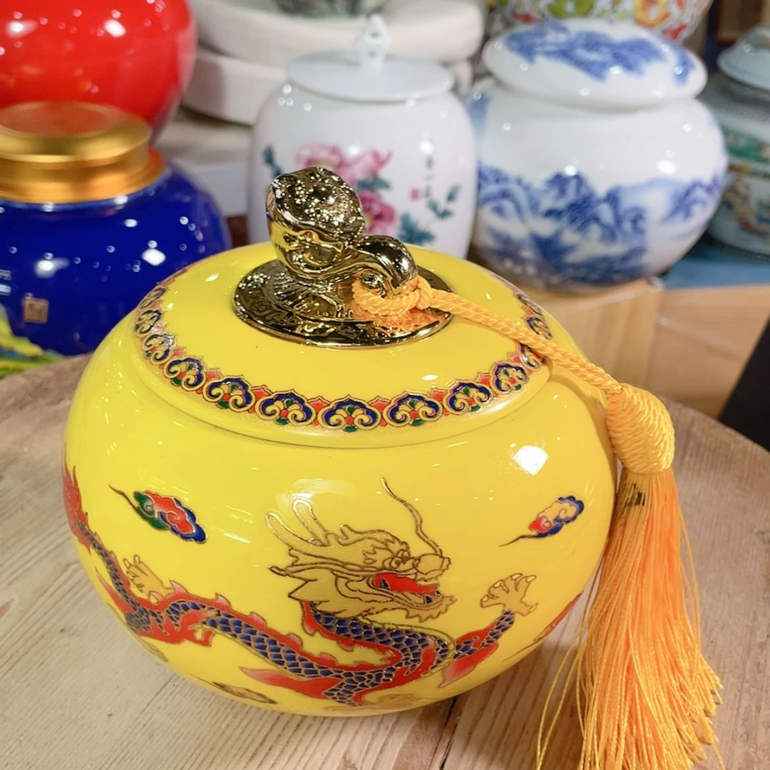 【闪购商品】罐陶瓷茶叶罐密封罐