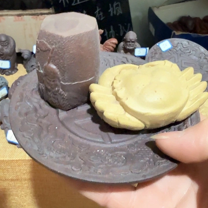 紫砂茶宠每****雕塑瑕疵茶宠