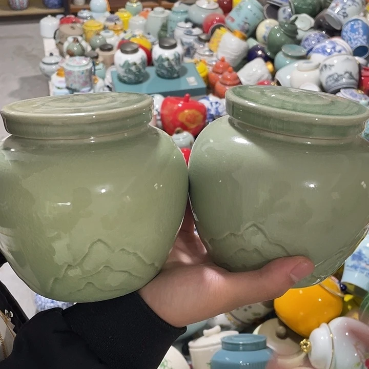 陶瓷罐茶叶罐密封罐
