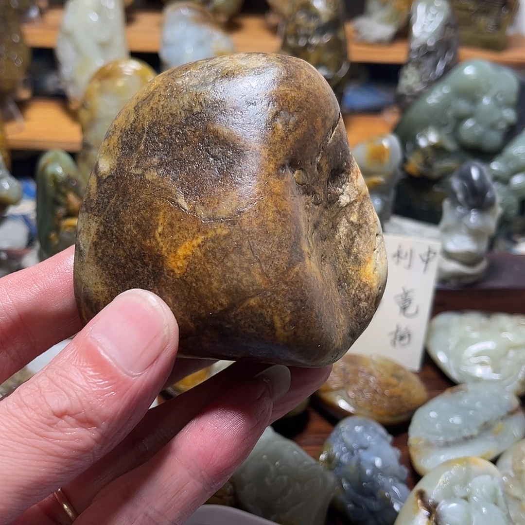 蝶***花和田玉未镶嵌挂件