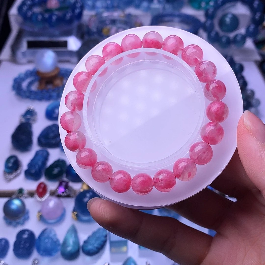 未镶嵌手链水晶多样性