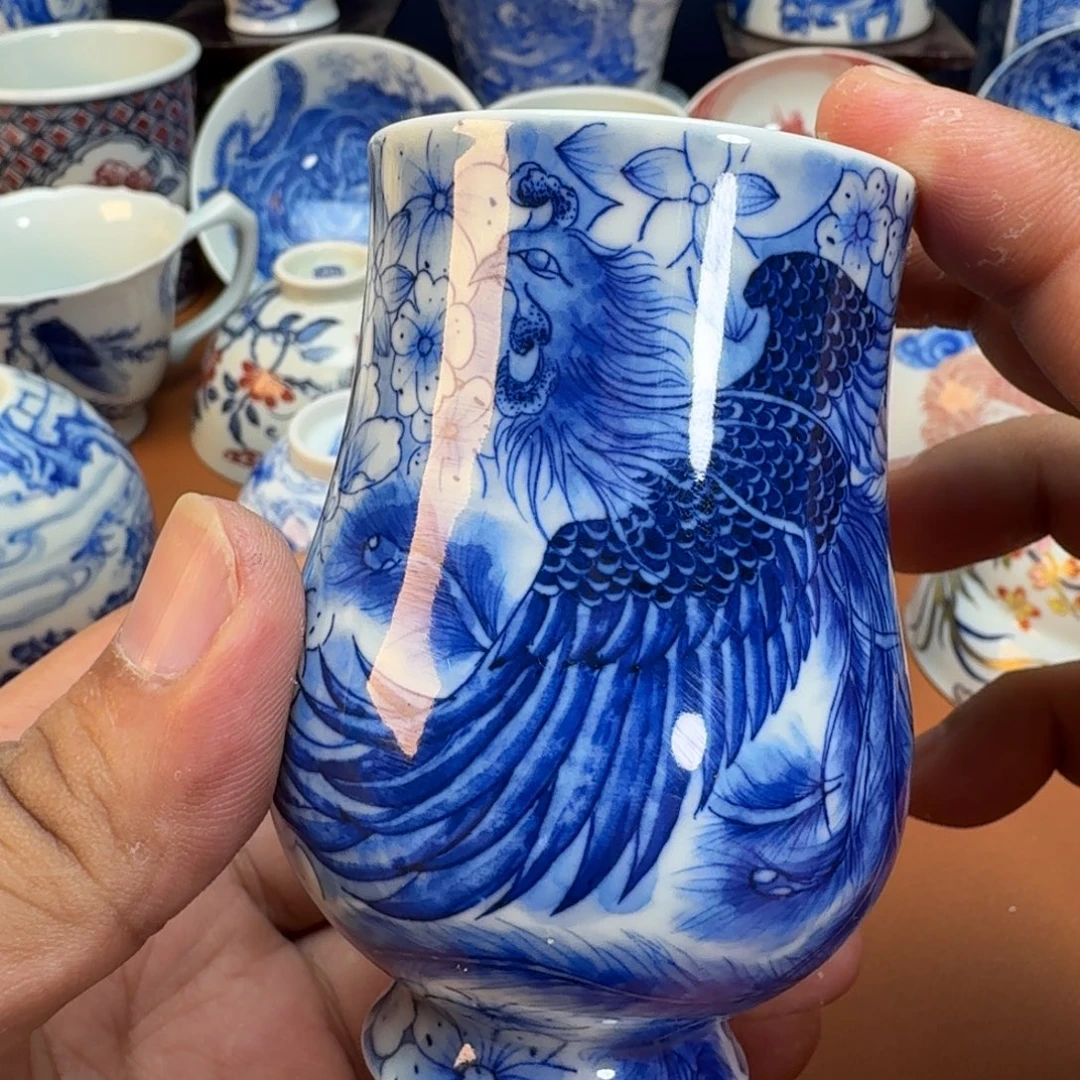 杯子景德镇全手工手绘陶瓷