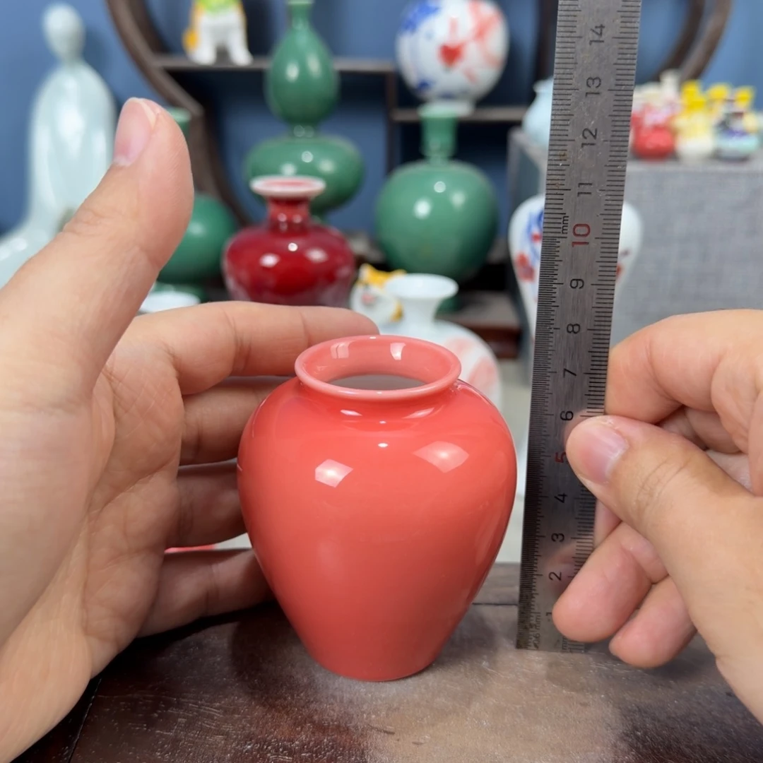 陶瓷手工小花器摆件