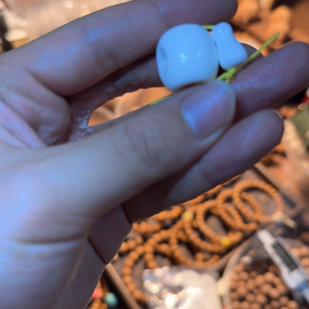 猴头核桃把件三通