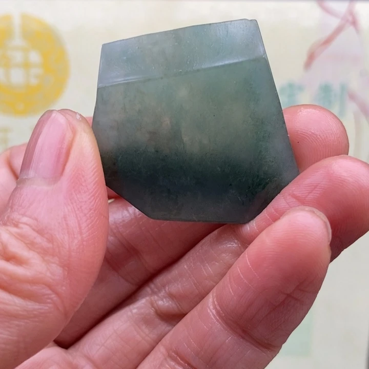 翡翠未镶嵌颈饰缅甸翡翠A货边角