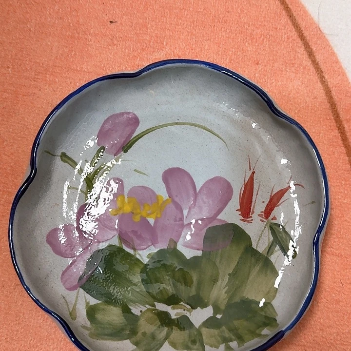 景德镇陶瓷手工手绘碟子