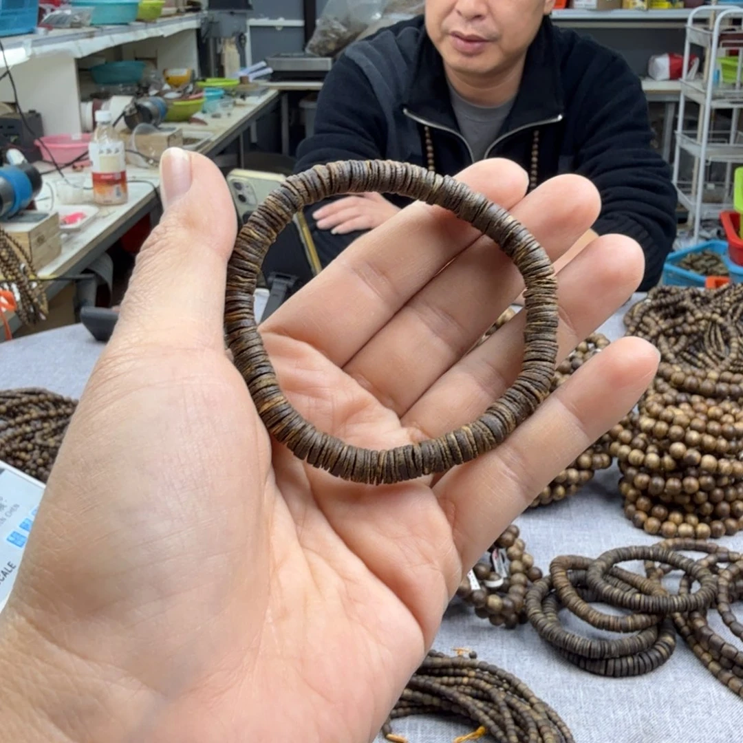 沉香沉香香囊06沉水浮片珠5克