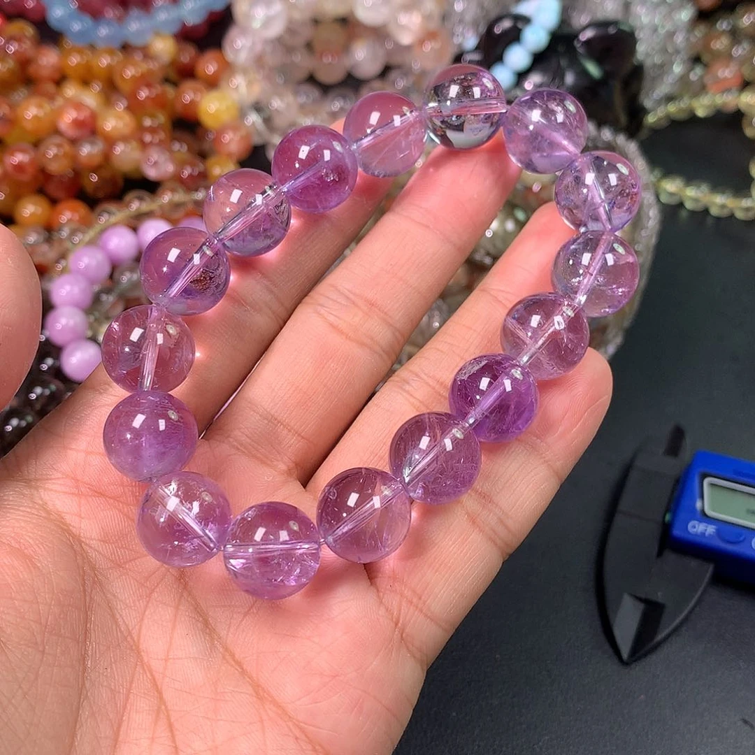 水晶手串未镶嵌芳**深天然