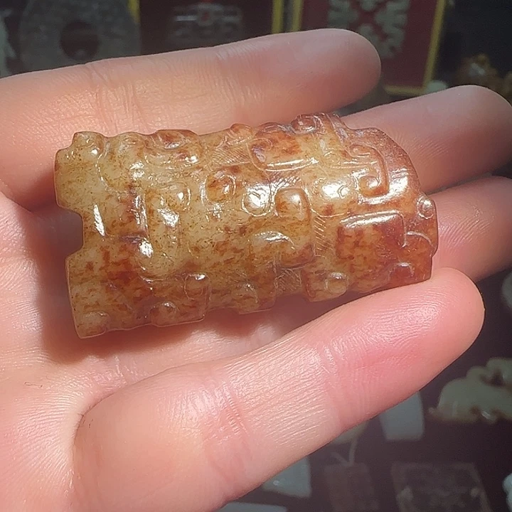 和田玉未镶嵌吊坠(不含链)