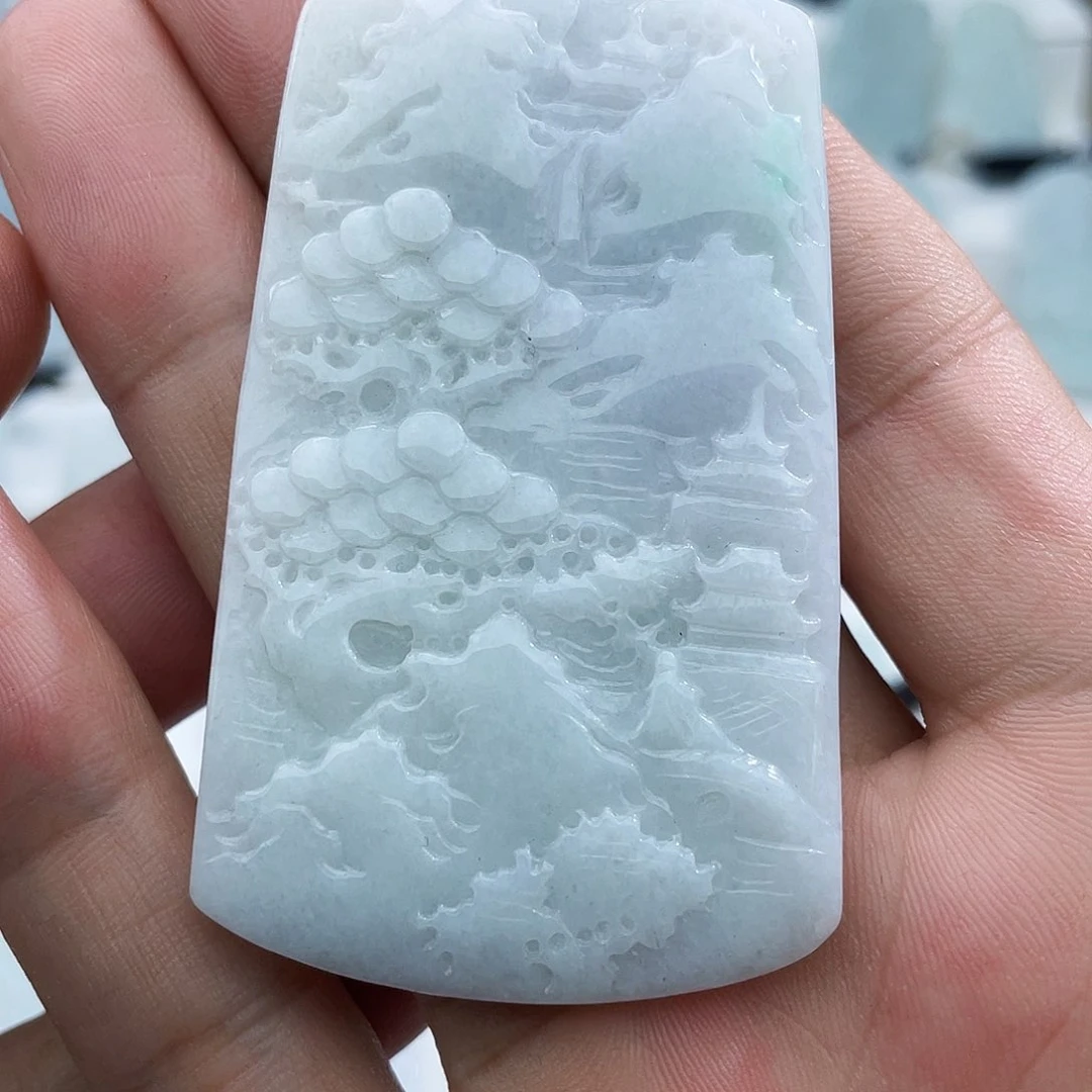 颈饰未镶嵌翡翠翡翠