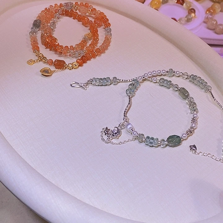 半***盖水晶手链未镶嵌补差价