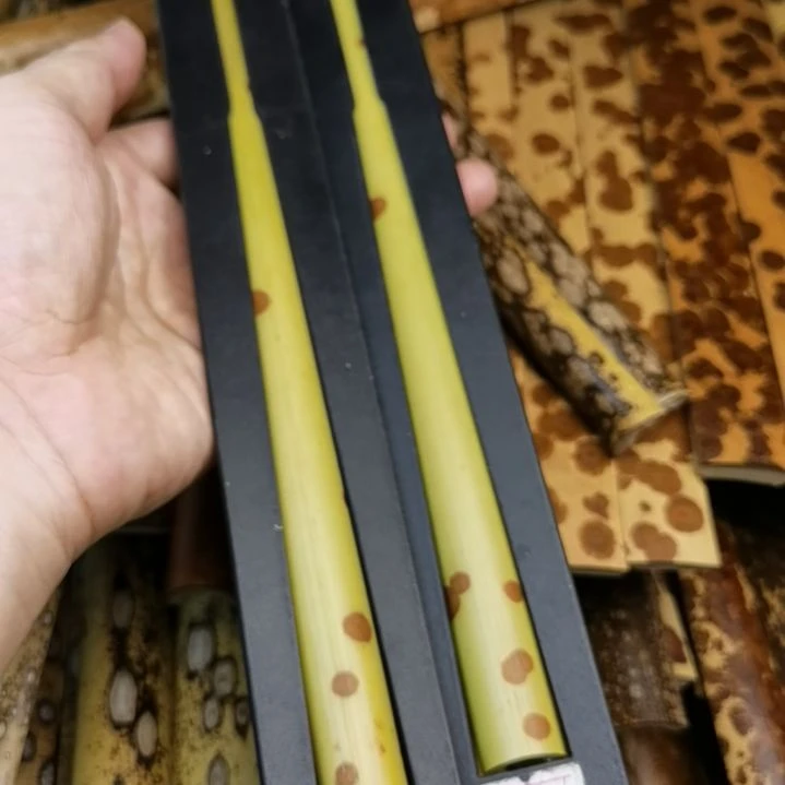 扇子福建红湘妃扇子料