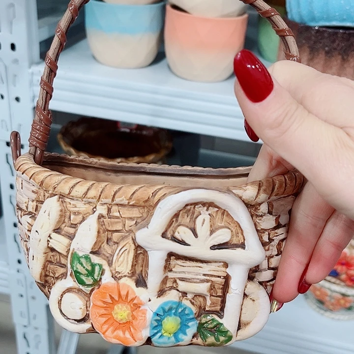 多肉陶瓷花盆满10元包邮