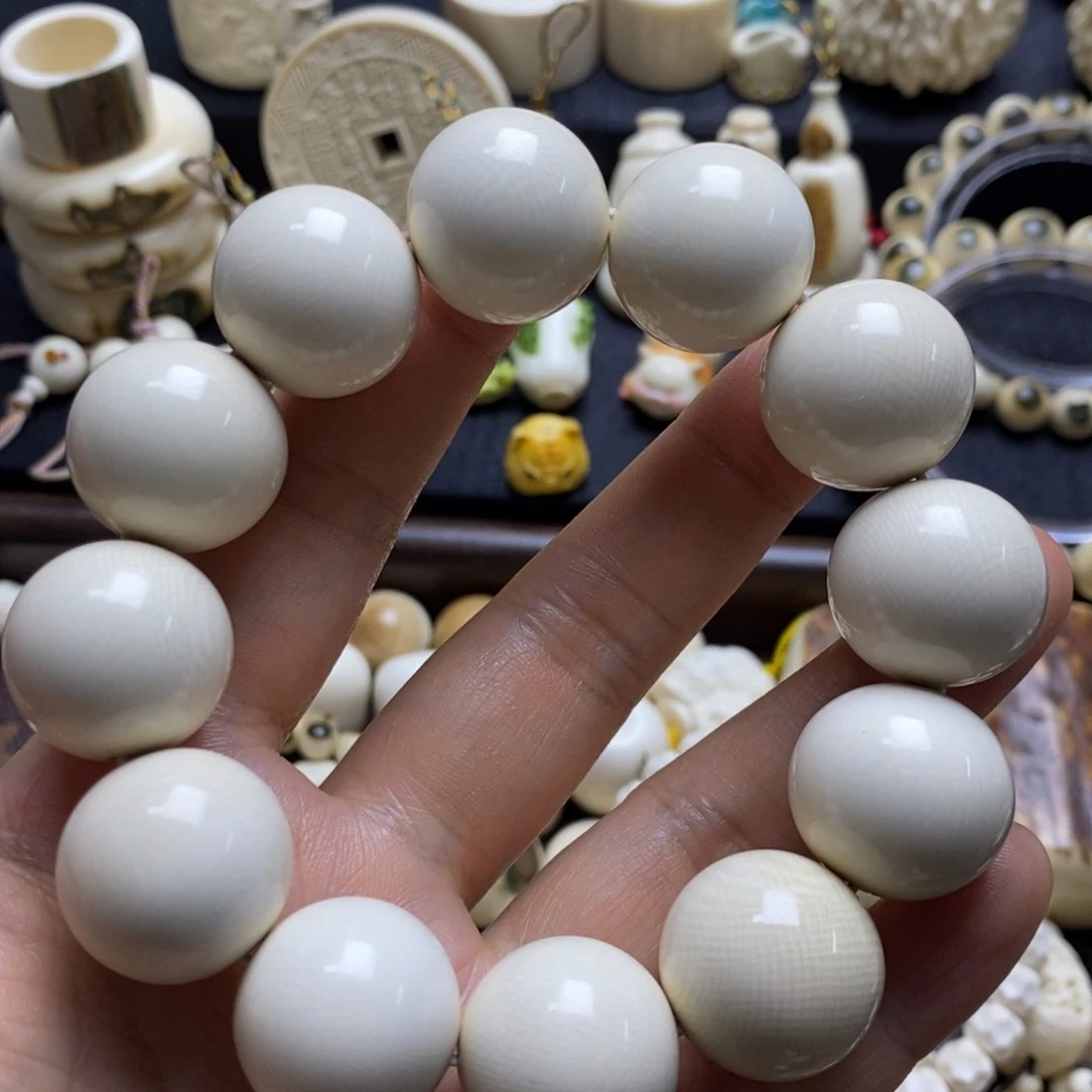 非金属无镶嵌保真猛犸手串2.0