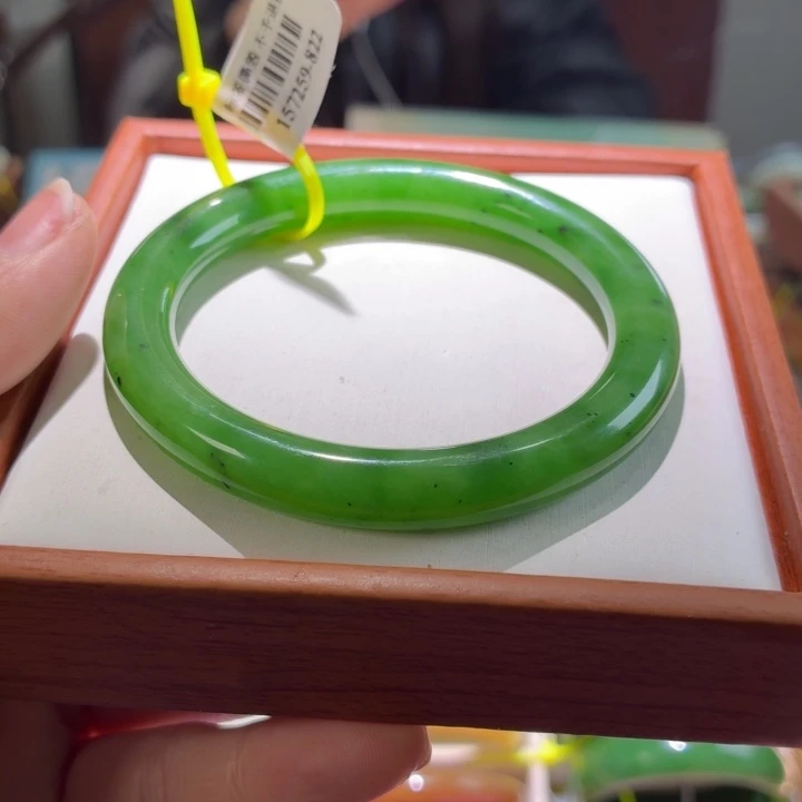 和田玉未镶嵌手镯51 56.57