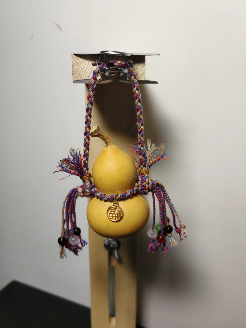 提篮葫芦，葫芦挂件，汽车挂件，包包挂件，编绳，手工编织，
