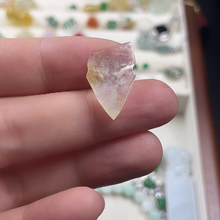 翡翠未镶嵌颈饰天然翡翠