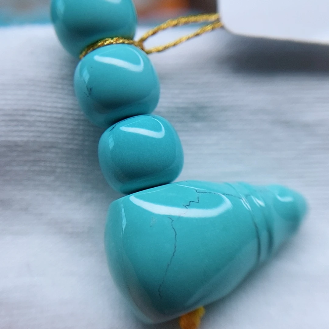 绿松石三通套装12未镶嵌