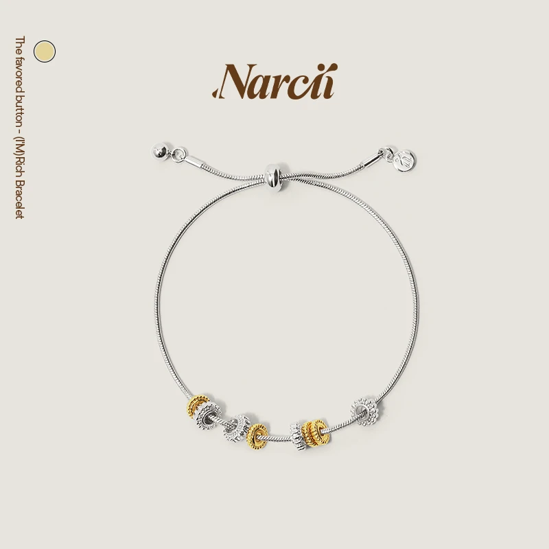 合金手链 NARCII金帛手链女小众原创ins感高级简约生日礼物