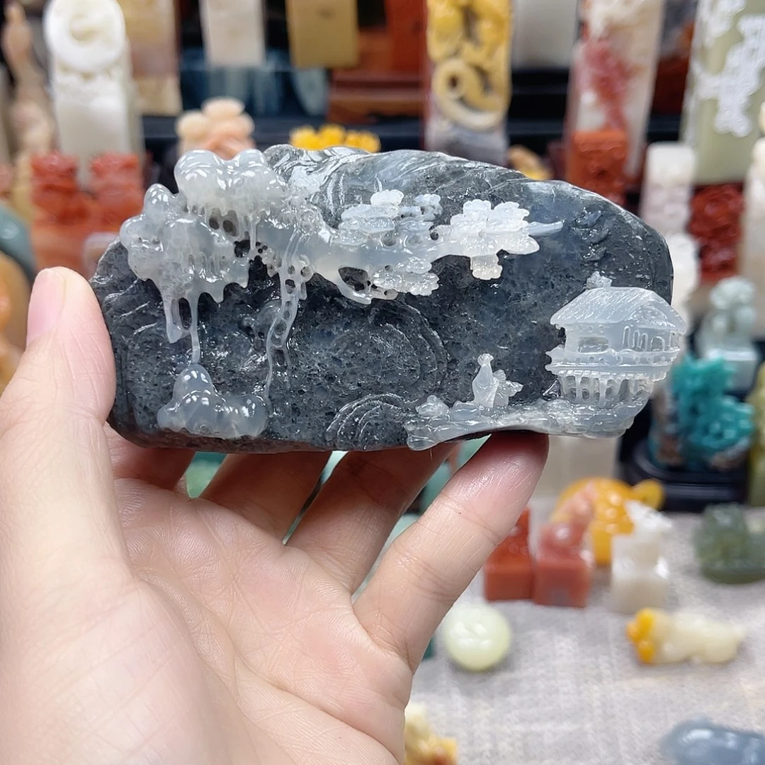 无***～印石昌化石1118包邮包刻