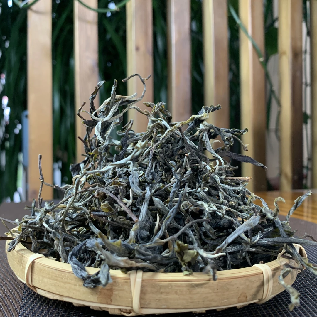 茶篮子 小户赛古树茶 2023年晒青100克 圈粉茶小冰岛香气高甜度好