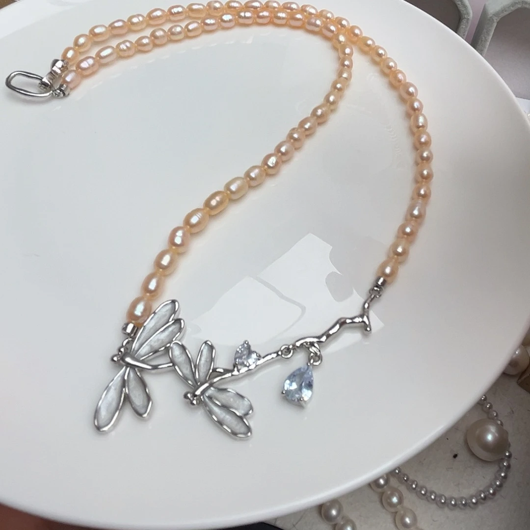 未镶嵌项链淡水珍珠