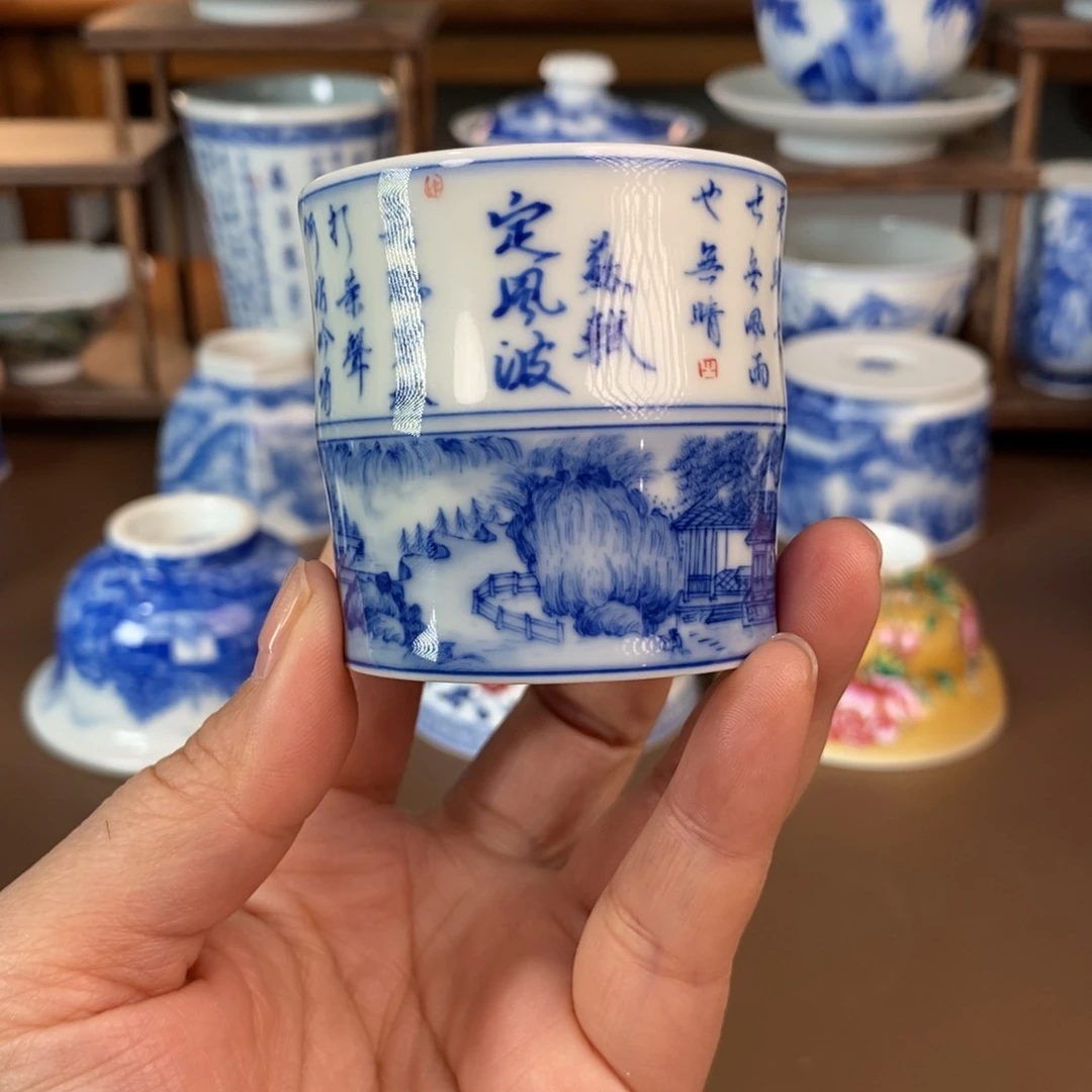 景德镇陶瓷手工手绘