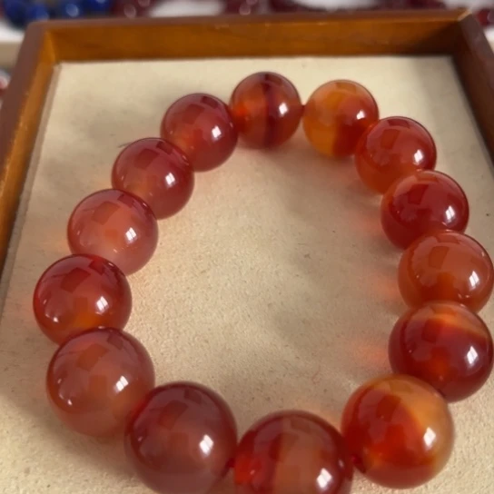 玛瑙/玉髓未镶嵌手链