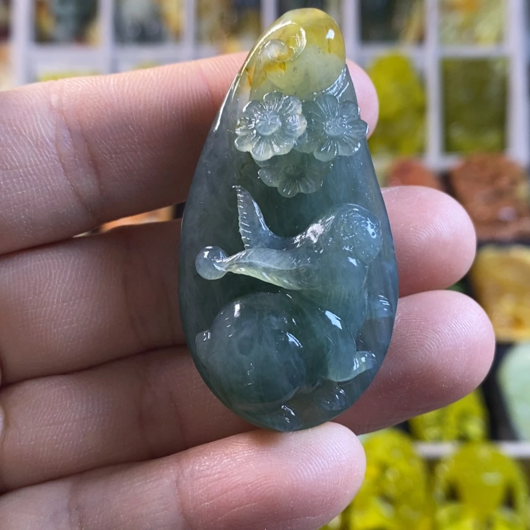 合金蛇纹石玉颈饰