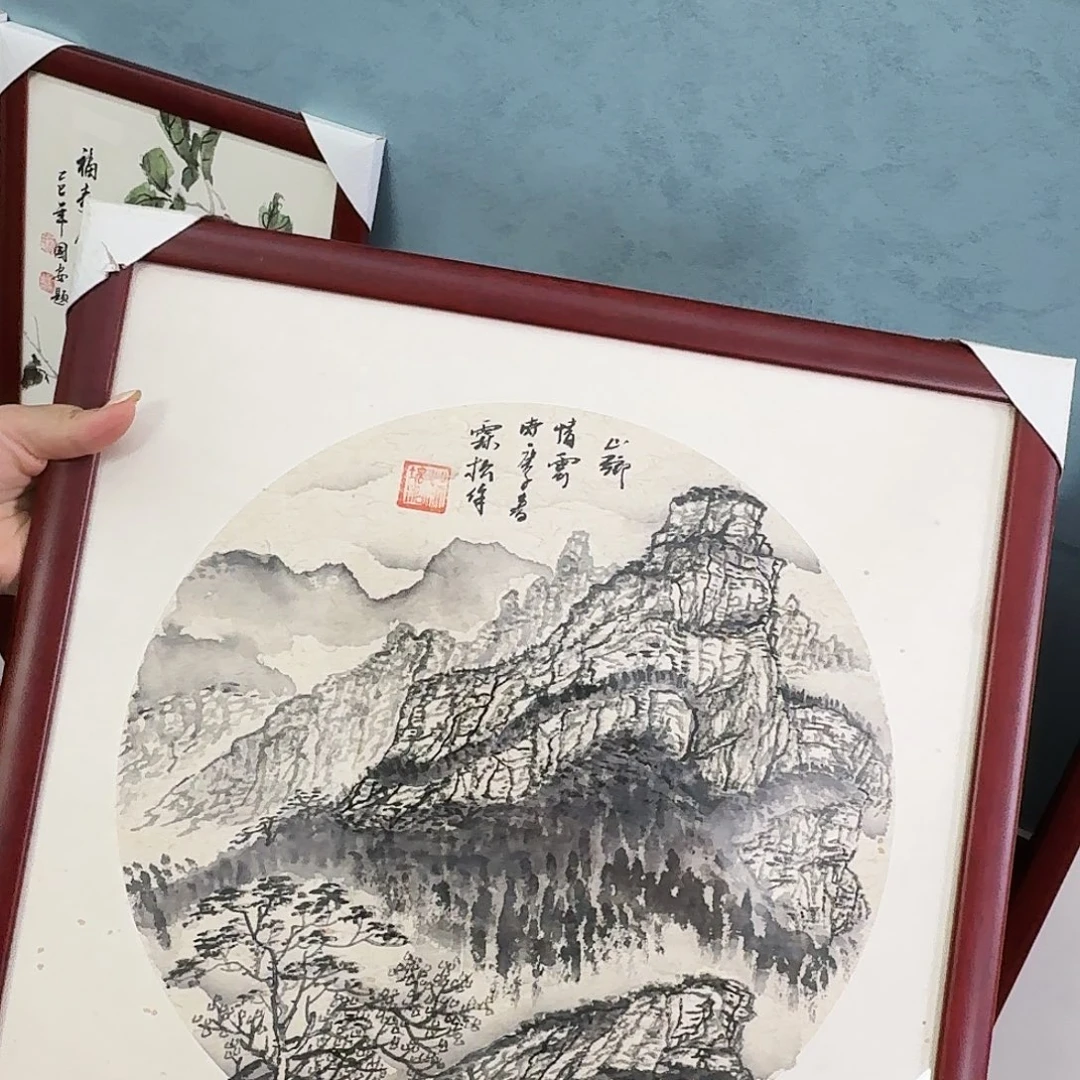 纯手绘国画作品好