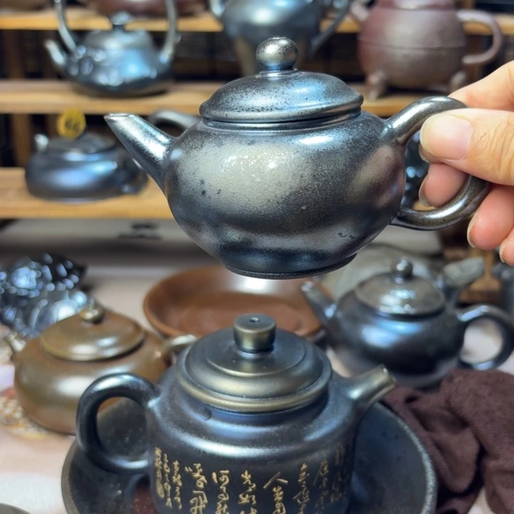 S***t壶庄诚柴烧坭兴陶壶