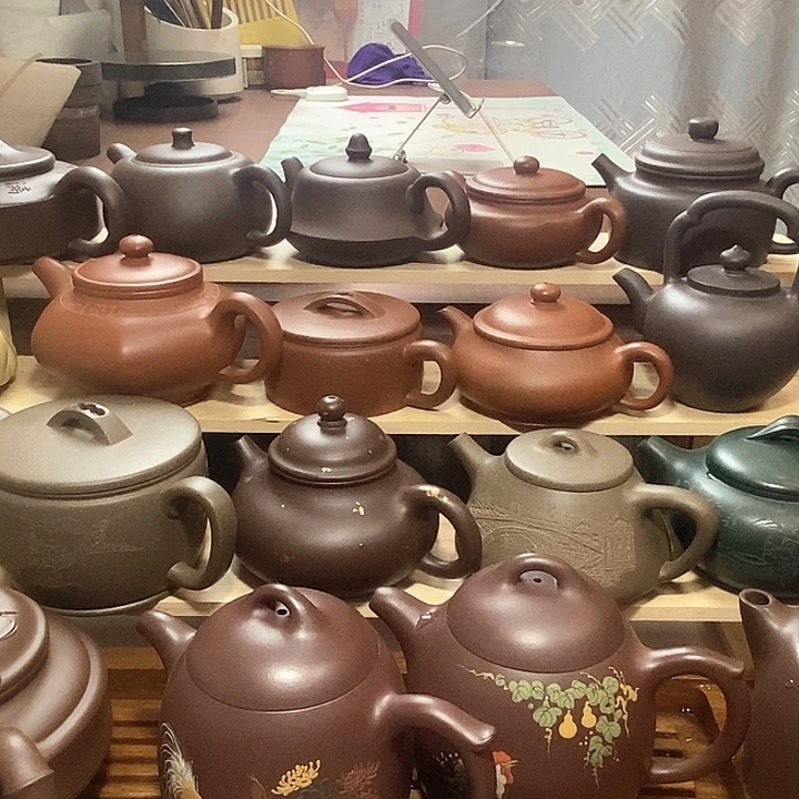 紫砂茶壶河****巍秦权壶 3个