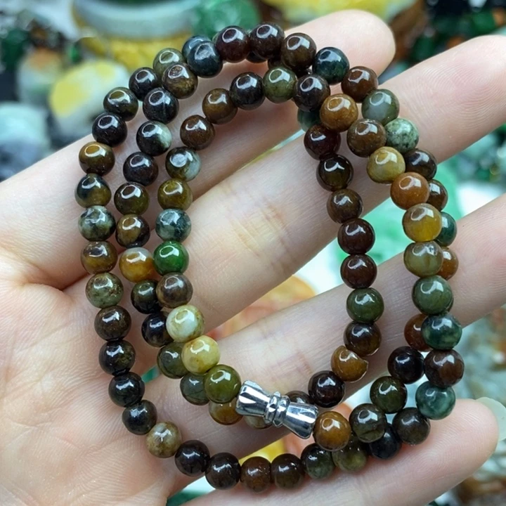 颈饰未镶嵌翡翠吊坠