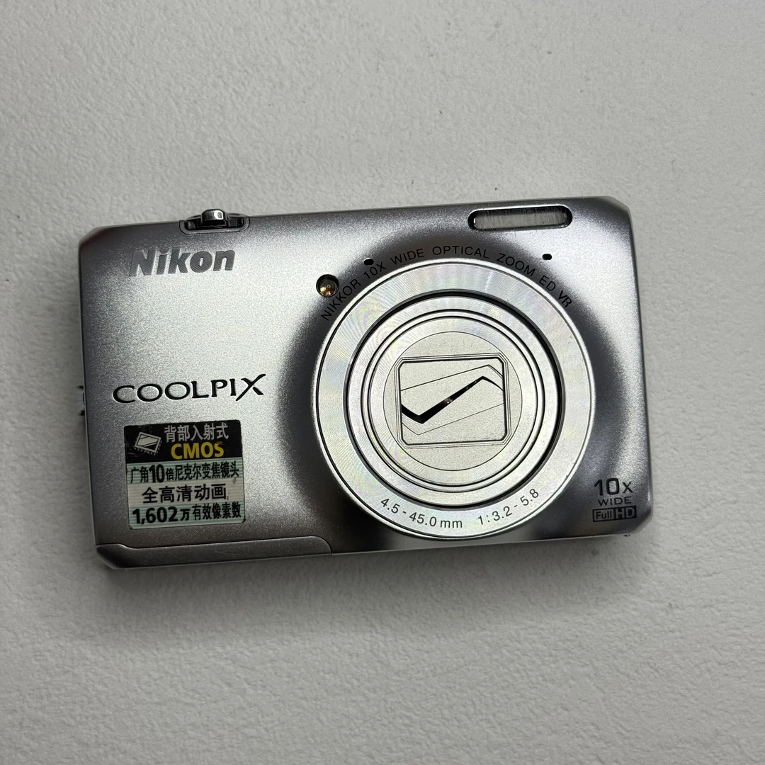 9新 Nikon/尼康 S6300 1602w像素10倍光变 叶片微缝隙复古长焦CCD