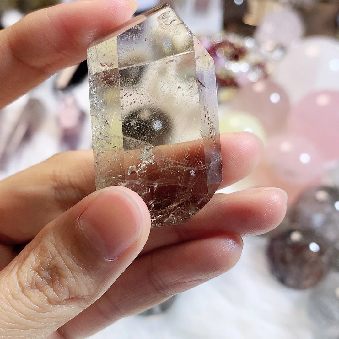 水晶摆件未镶嵌水晶猫*?