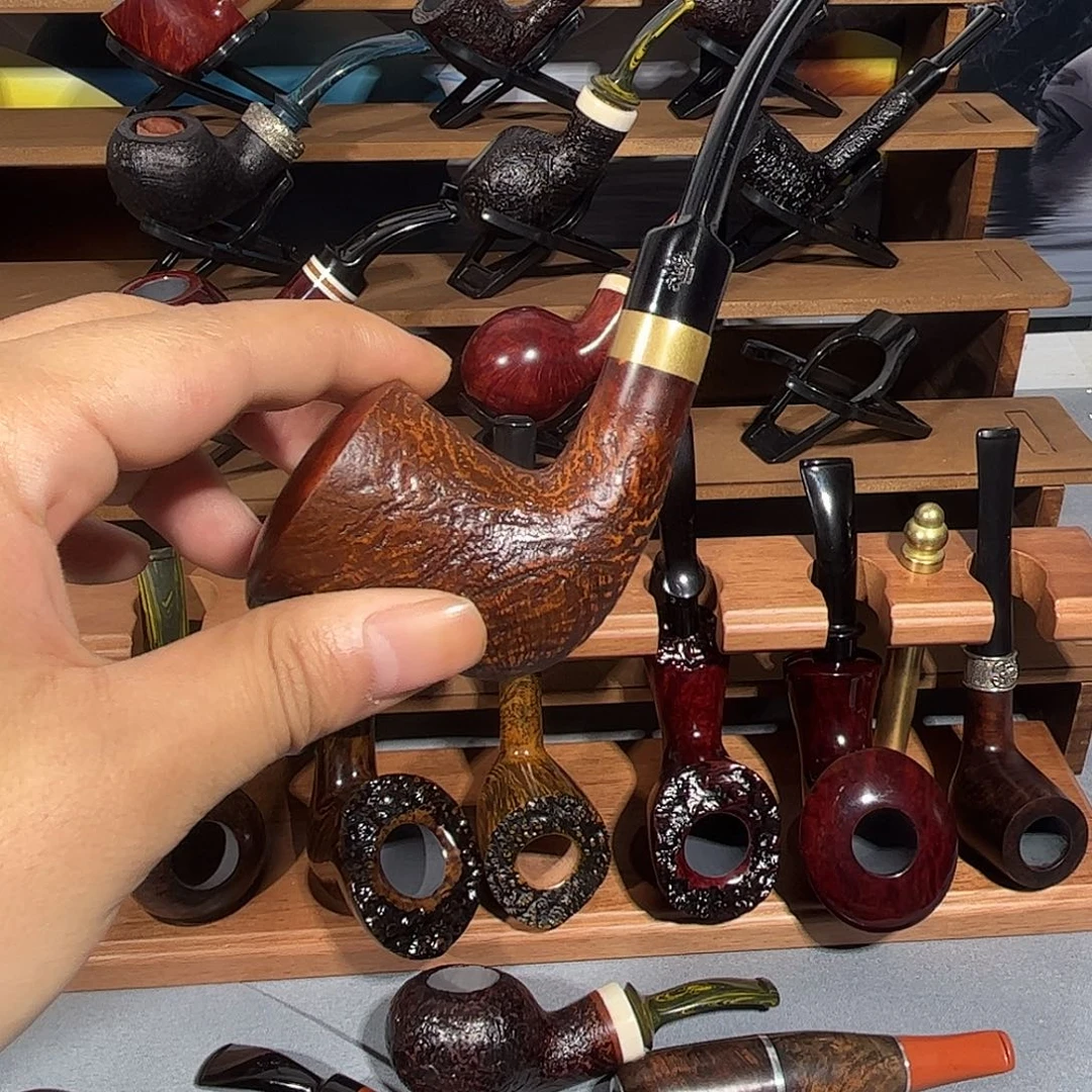 石楠木手工祖鲁烟斗